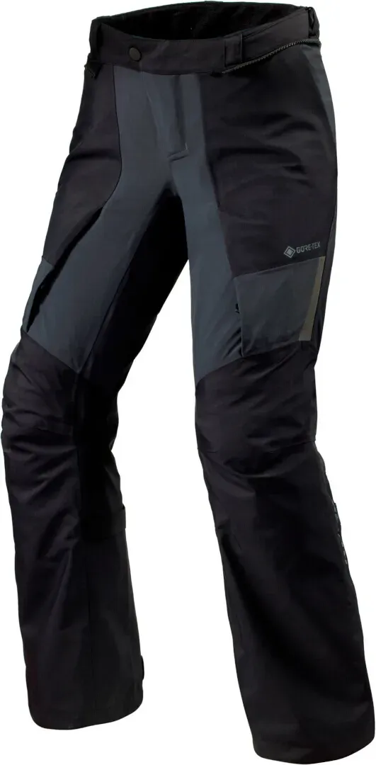 Revit Lamina GTX Damen Motorrad Textilhose, schwarz-grau, Größe 40