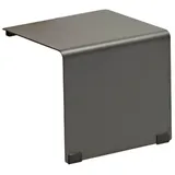 Zebra Technologies Zebra Fly Beistelltisch klein 32x29cm Aluminium Dunkelgrau
