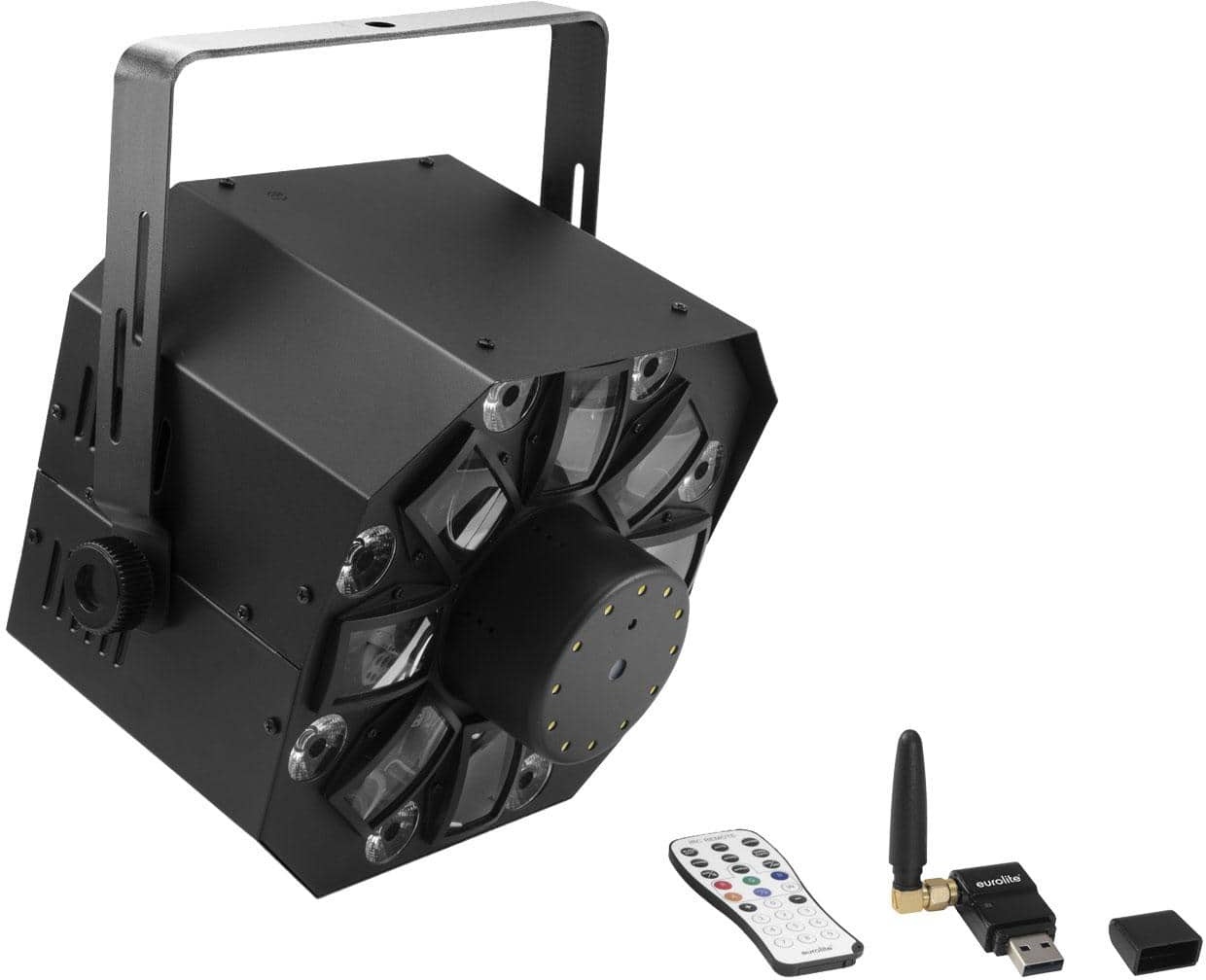 Eurolite LED FE-1750 Hybrid Laserflower QuickDMX Set