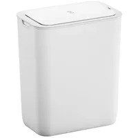 PROREGAL® Mülleimer Moderner Abfalleimer mit Smart Sensor zur Wandmontage, 8L, Weiß