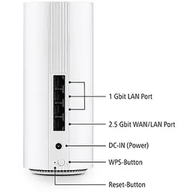 devolo BE6500 6500 Mbit/s weiß