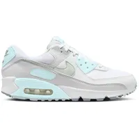 Nike Air Max 90 Damen White/Light Silver/Glacier Blue 40