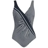 Sunmarin Badeanzug Damen Blau/Weiß 46D