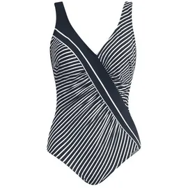 Sunmarin Badeanzug Damen Blau/Weiß 46D
