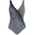 Sunmarin Badeanzug Damen Blau/Weiß 46D