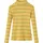 vidaXL Kinder Langarmshirt Halbrollkragen Gestreift Langarm T-Shirt Jungen Ocker 116 - 116