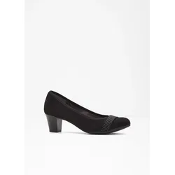 Jana Pumps in bequemer Weite bei bonprix, schwarz, 37