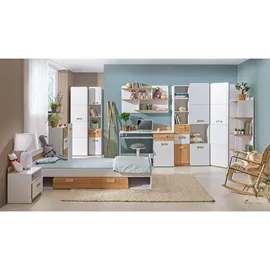 masseno Drehtürenschrank MANTI 71 x 188 x 71 cm Weiß
