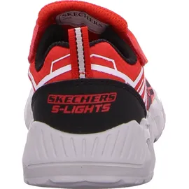 SKECHERS Jungen Magna Lights Sneaker, Rot, 21