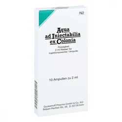 Aqua Ad Iniectabilia ex Colonia Ampullen