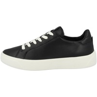 ECCO Street Tray Sneaker niedrige Turnschuhe, Black, 39