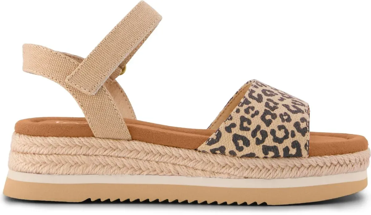 Toms Diana oatmeal small leopard spots 30.5