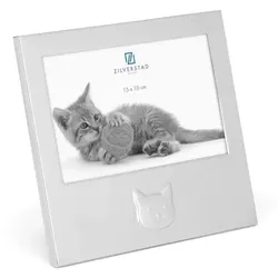 Zilverstad Katze           15x10 Metall Portrait          6917231