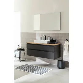Schöner Wohnen Badteppich Barbados Schwarz 60 x 90 cm