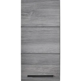 BASIC by Balculina Hängeschrank BASIC BY BALCULINA "Silver, Badezimmerschrank BxHxT 34x70x23", silber (rauchsilber), B:34cm H:70cm T:23cm, FSC-zertifizierter Holzwerkstoff, Schränke, Hängeschrank, Breite 34cm, Tür L/R monierbar, FSC-Mix 70%