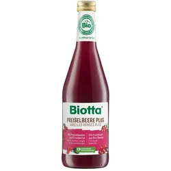 Biotta Preiselbeere Plus 500 ml