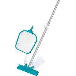 Bestway Poolpflege Basis-Set AquaClear | Venturi-Prinzip | für Poolgrößen bis Ø 396 cm