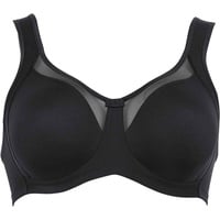 Anita BH Clara Cup-Größe C, Komfort-BH mit Molding, Mikrofaser Schwarz 85C