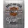 Nostalgic Art Nostalgic-Art Blechschild Harley-Davidson – Metal Wall – Geschenk-Idee für Motorrad-Fans,,aus Metall, Vintage-Design zur Dekoration, 30 x 40 cm
