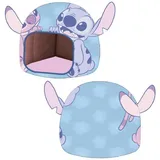 Cerda Tierbett Disney Stitch Hundehöhle – Kuschelbett für kleine Hunde & Katzen blau