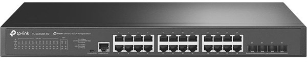 TL-SG3428X-M2 JetStream 24-Port 2.5GBASE-T L2+ Managed Switch with 4 10GE SFP+ Slots