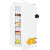 Bomann Bomann® Kühlschrank ohne Gefrierfach | Energieklasse E | 84cm | leise | 3 Ablagen | Türanschlag wechselbar | 87L | Kühlschrank klein mit Gemüsefach | Standardkühlschrank | VS 7255 weiß