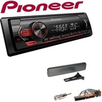 Pioneer 1-DIN Autoradio USB AUX Android Set für Jaguar