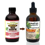 Jamaican Mango & Lime Schwarzes Rizinusöl Pfefferminze Öl 118 ml