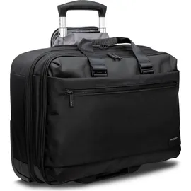 Hedgren Next Card 2 Rollen Businesstrolley RFID Schutz 35 cm schwarz