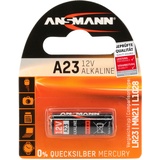 ANSMANN Alkaline Batterie A23 (12V) für Garagentoröffner, Alarmanlage, Funkauslöser für Kamera, Messgeräte, Klingel usw..