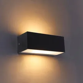 QAZQA Houks (IP54) Schwarz