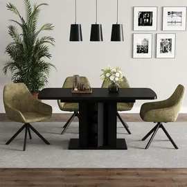 Vicco Fenaro 120 x 76 x 80 cm schwarz