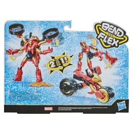 Hasbro Marvel Avengers Bend and Flex Rider Iron Man 15 cm