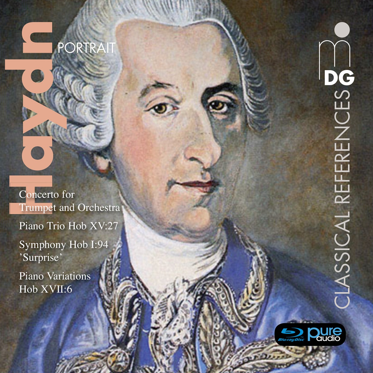 Haydn Portrait-Overtures-Concerto For Trumpet - Haydn Philh.  Wiener Klaviertrio  Jin Ju  W. Bauer. (Blu-ray Disc)