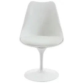 vente-unique Stuhl Xafy Türkisblau Weiß 49 cm,