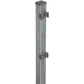Floraworld Zaunpfosten 4 x 4 x 220 cm Verzinkt