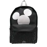 Disney Rucksack Mickey Backpack Freizeitrucksack für Kinder und Jugendliche, Schwarz