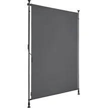 Tectake tectake® Klemmmarkise, verschiedene Größen, leichtgängige Handkurbel