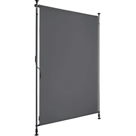 Tectake tectake® Klemmmarkise, verschiedene Größen, leichtgängige Handkurbel