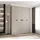 abiks möbel Drehtürenschrank COMO 190 x 245,5 x 50 cm Schwarz