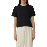 S.Oliver T-Shirt mit halbem Arm Gr. 38, BLACK, ,