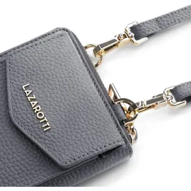 lazarotti Bologna Leather Geldbörse grau