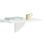 SoBuy Wandklapptisch Weiß Holzwerkstoff, 60x6x40 cm, Esszimmer, Tische