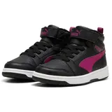 Puma Rebound V6 Mid WTR AC+ PS Sneaker Kinder - PUMA Black-Magenta gleam/PUMA White, 33