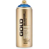 Montana Cans Sprühlack Sprühlack, Montana GOLD, Transparent, 400ml, Farbauswahl blau