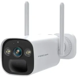 Foscam BP4 2K 4 MP WLAN Überwachungskamera Weiß