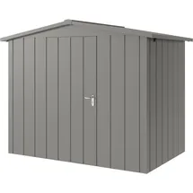 hörmann stauraumsysteme Juno Gerätehaus 2,62 x 1,66 m Graualuminium