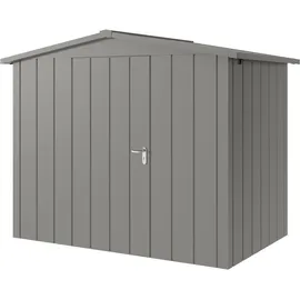 hörmann stauraumsysteme Juno Gerätehaus 2,62 x 1,66 m Graualuminium