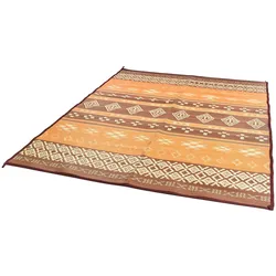 HUMAN COMFORT Outdoor Teppich Nara Camping Vorzelt Teppich Zelt Boden Balkon Größen: XS - 180 x 120 cm