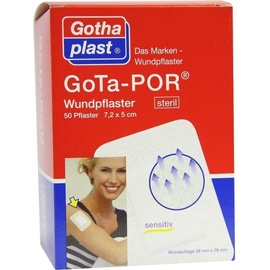 Gothaplast Gotha-POR steril 7.2 x 5 cm 50 St.